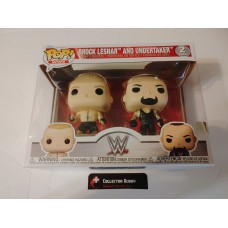 Funko Pop! WWE Brock Lesnar and Undertaker 2 Pack Pop Vinyl Figure FU70620